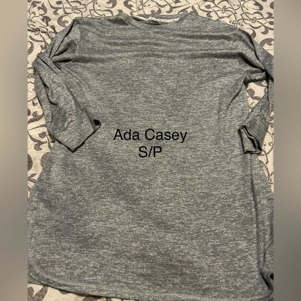 Grey melange tunic
